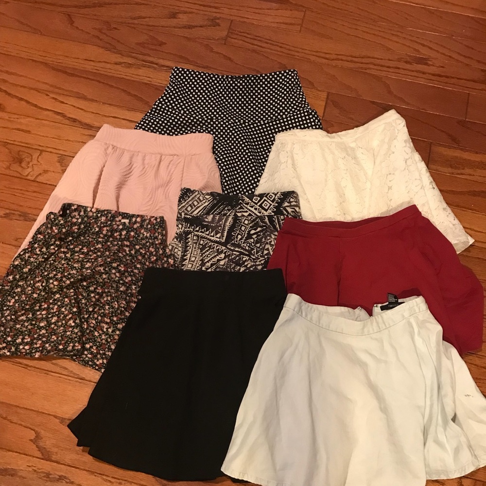 8 skirt bundle!!